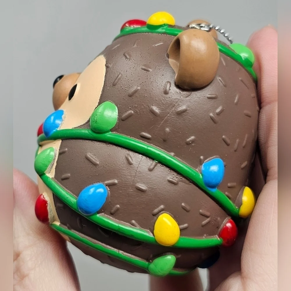 Squishmallows Holiday Christmas Ornament- Hans The Hedgehog Kurt Adler 2022 NEW